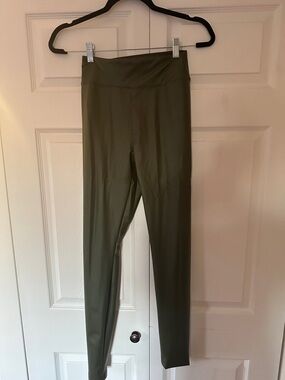 Offline by Aerie Real Luxe Olive Green High-Waist Leggings